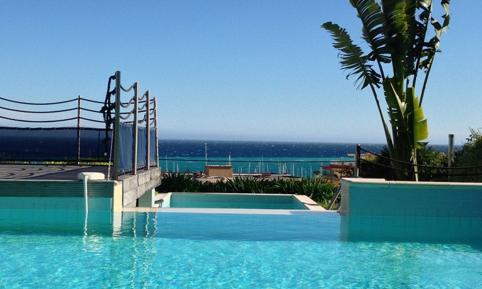 Menton Apartment | Lovely Apartment, Private Garden, Pool, Panoramic Mediterranean Views