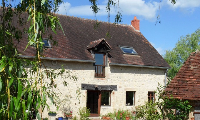 Pouzy-Mesangy Other | Lovely Country Farmhouse With Views, Pond, Garden & Terrace, set In 5 acres.