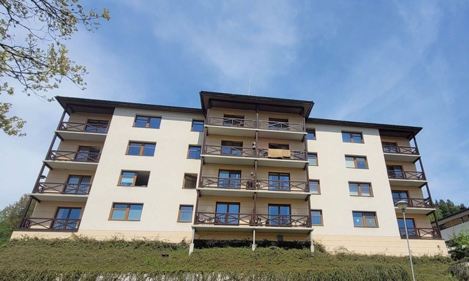 Janske Lazne Apartment | Lovely apartment for 4 guests with WIFI, TV and balcony