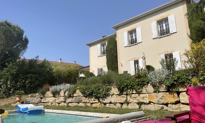 Les Serres - Vivier House | Lovely family home with swimming pool near Lyon
