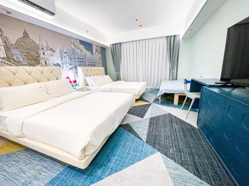 Baclaran Apartment | Lovely Penthouse near Airport, City of Dreams 8pax