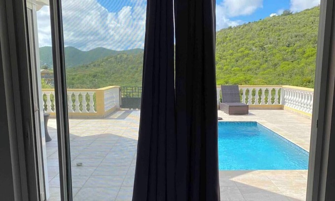 Oyster Pond Apartment | Lovely Studio Apartment with Pool & Nature Views!