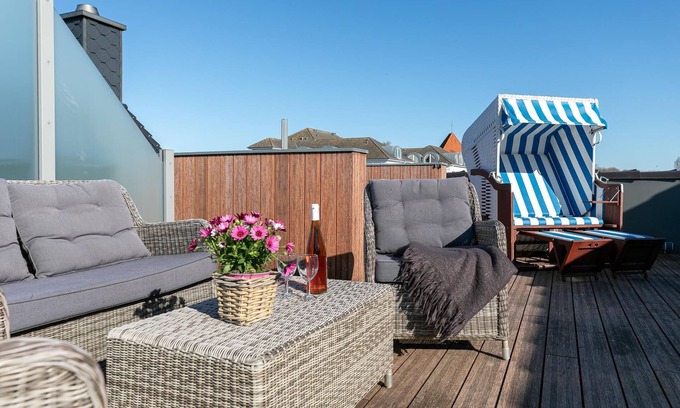 Groemitz Apartment | Low-barrier maisonette vacation apartment Flügge in the Lighthouse in Grömitz