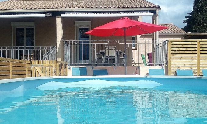 Laurens Villa | Lucinkas: Modern villa with 3 bedrooms, 2 bathrooms, pool and privat garden