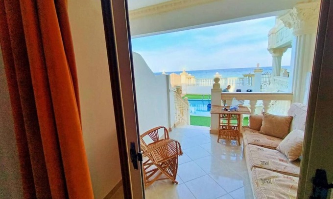 Dahab Apartment | Lucky Palace Dahab , Beach Front Chalets with a beautiful pool - Pet Friendly