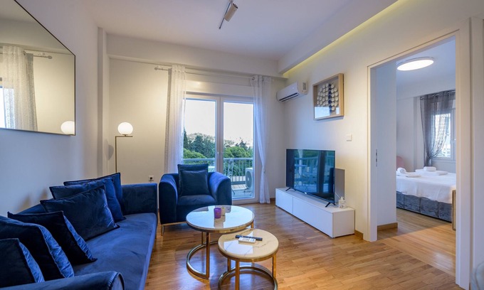 Athens City Centre Apartment | Lush Sapphire apt. steps from the Acropolis!