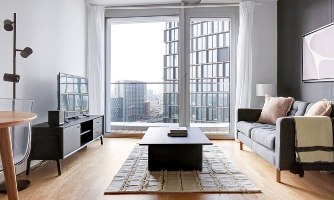 Favoriten Apartment | Luxe Favoriten 1BR w/Gym & Elevator, walk to Hauptbahnhof, by Blueground