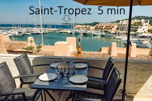 Port Cogolin Apartment | Luxe Penthouse Les Pieds dans l’eau Saint-Tropez 4
