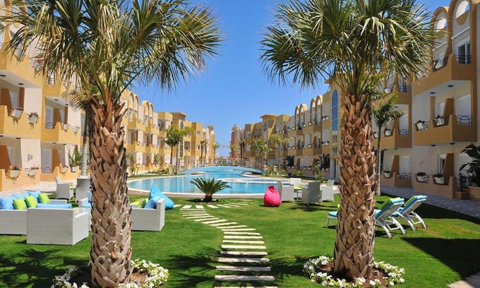 Port El Kantaoui Apartment | Luxueux S+2 haut standing richement meublé, Résidence les Dunes