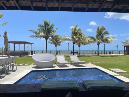 Porto de Galinhas House | Luxuoso Bangalô na Beira-mar de Muro Alto