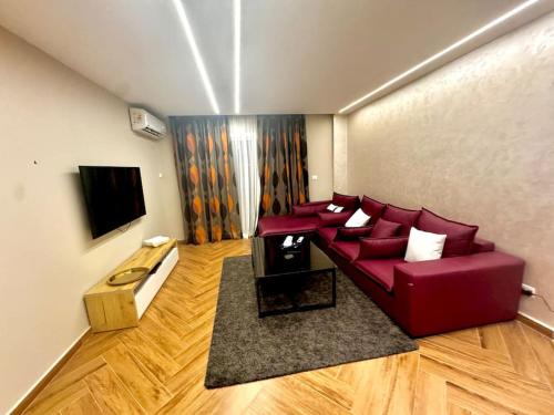 Madinaty Apartment | Luxurious 3BR with Stunning Patio&View&5G Wifi at Madinaty
