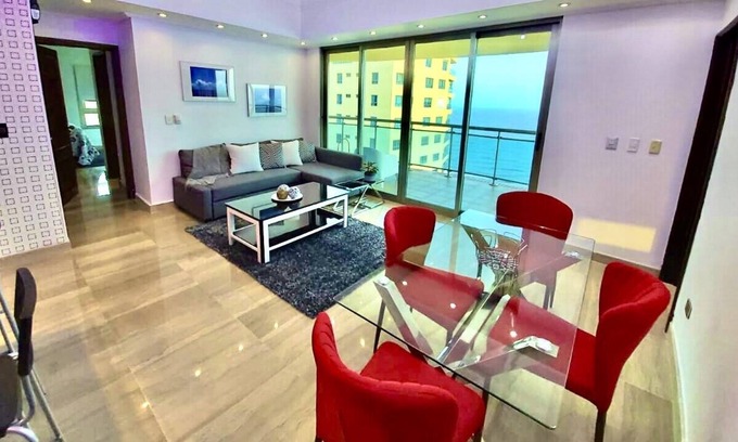 San Geronimo Apartment | Luxurious apartment with view of the Caribbean Sea, 27th floor.