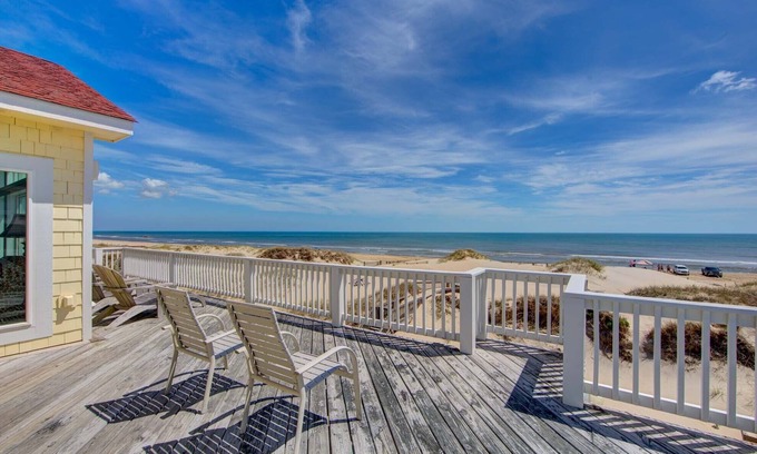 Carova Beach House | Luxurious oceanfront home, elevator, pool, game rm. Friday turnover! 4x4 bch
