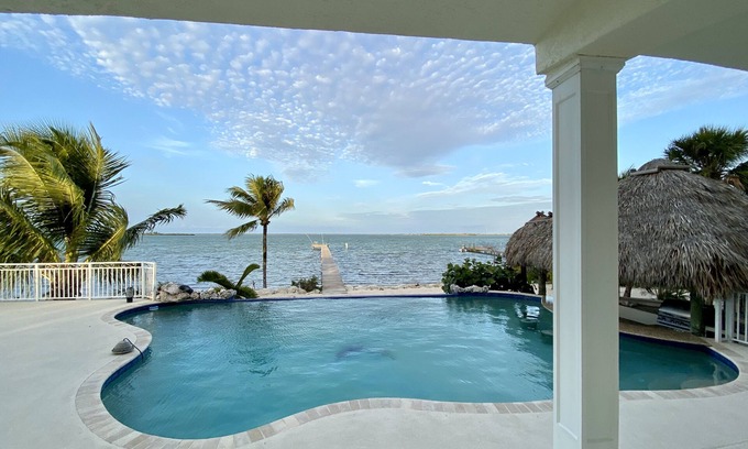 Summerland Key House | Luxurious, Private, Oceanfront, Gated Home