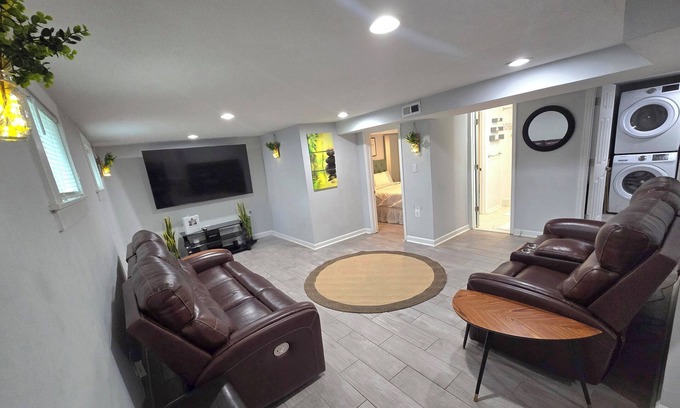 Fairmount Heights House | Luxurious, spacious, private access suite in MD, near DC, and VA's attractions.