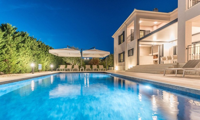 Sukosan Villa | Luxurious Zadar Villa | 5 Bedrooms | Villa Tranquil Adore | Private Heated Pool.