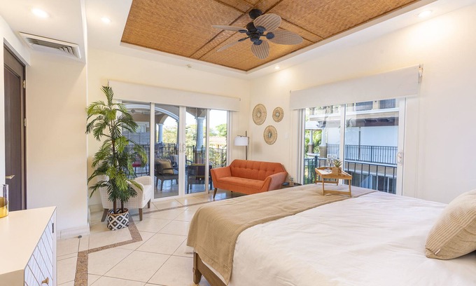 Tamarindo Condo | Luxury 2BR/2.5BA Condo in Tamarindo two blocks from the ocean w pool & elevator