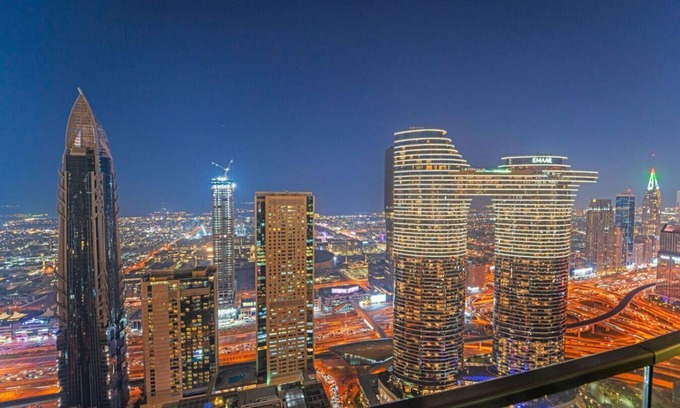 Downtown Dubai Apartment | Luxury 2BR | Skyline Sea View Direct Mall Metro Dining Shops City Walk