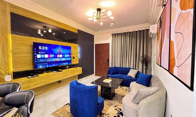 Ojodu Apartment | Luxury 3BR Ensuite Apartment 24/7 Power Fast WiFi Secure Estate Ikeja Lagos