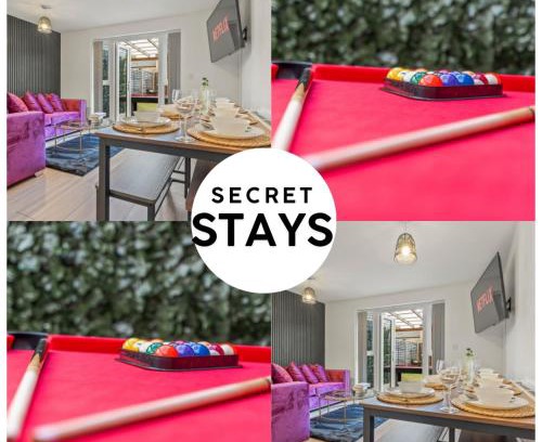Birmingham City Centre Apartment | Luxury 5 bedroom House With FREE Parking and Pool Table