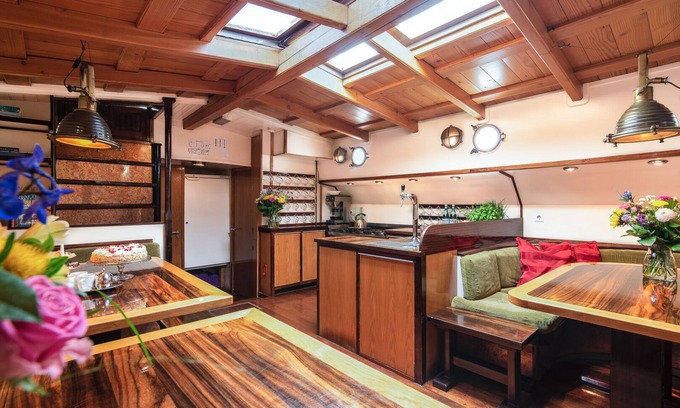 Amsterdam North Boat Rental | Luxury antique sailing ship Lotus