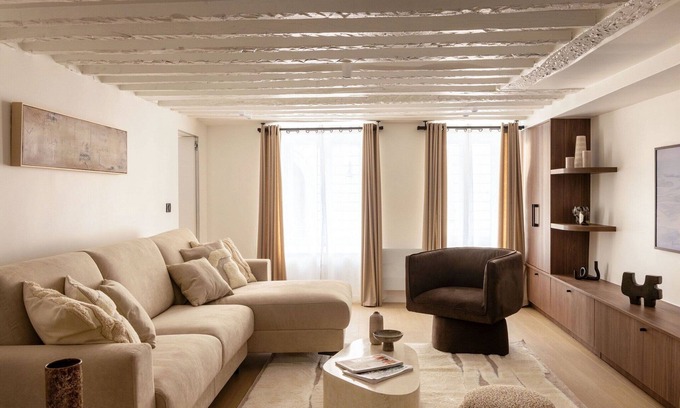 Paris City Center Apartment | Luxury apartment -2BR-6P- Musée du Louvre