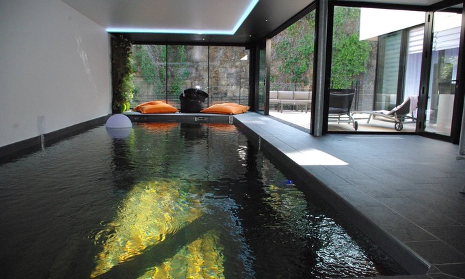 Perros-Guirec Apartment | Luxury apartment 170m2 :4*, PRIVATE Pool & Jacuzzi 5 Mn from the beach