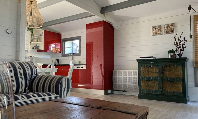 Hoek van Holland Ski Chalet | luxury beach house | 5 pers. | 5 minutes from the beach
