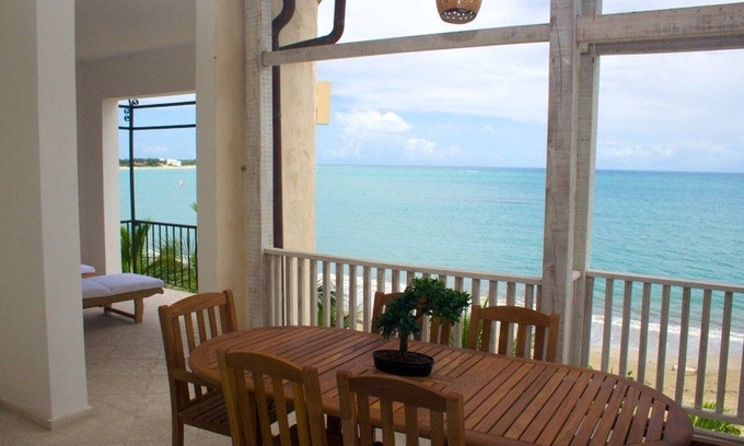 Cabarete Apartment | Luxury beachfront 3BD condo, sea views, internet/cable TV/elevator near all