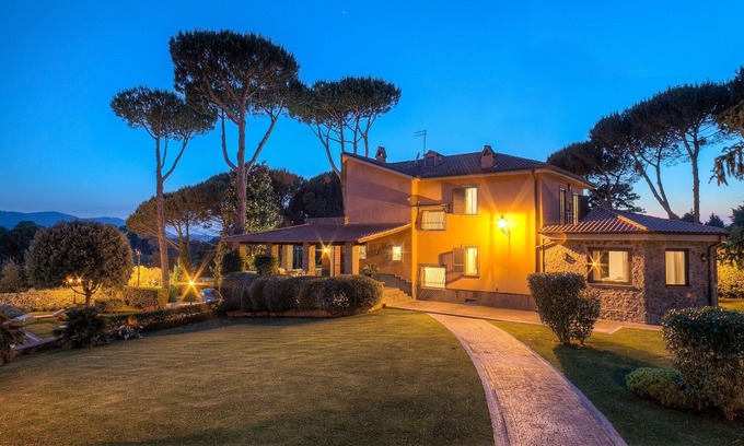 Zagarolo Villa | LUXURY COUNTRY HOUSE near ROME - swimming pool, turkish baths, sauna, gym and...