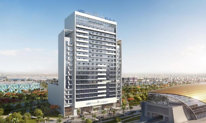 Jebel Ali Apartment | Luxury Escapes - Cozy Studio In front of Metro Stn - Access to Gym & Pool - Aura Azizi