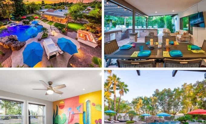 Glendale House | LUXURY HOME RESORT w/ POOL, SPA & GAME ROOM