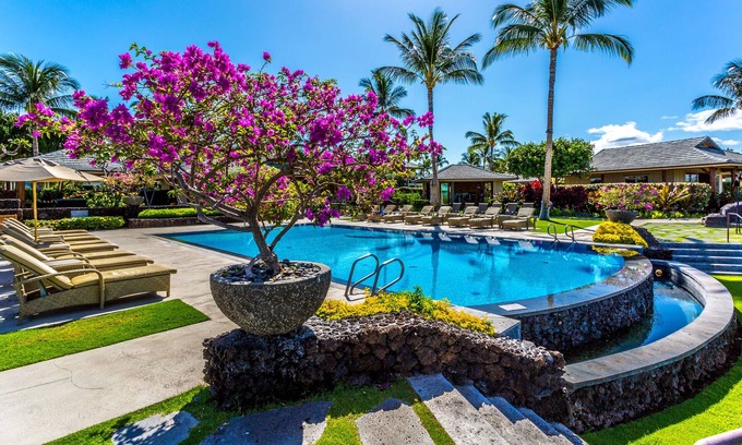 Waikoloa Condo | Luxury Kolea Golf & Hilton Pass, Partial Ocean View, 2 Min to Beach & Clubhouse