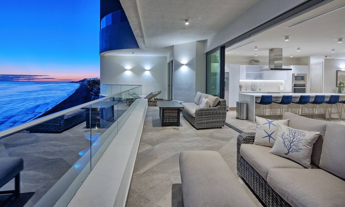Puerto Penasco Condo | LUXURY NEW OCEANFRONT CONDO- Las Palomas PH 3, 5BR/BA, 4485 Total SF , Sleeps 12