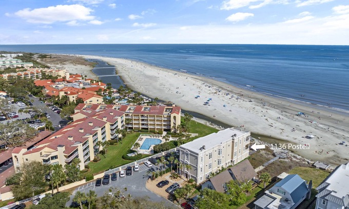 Saint Simons Island Condo | Luxury oceanfront retreat with amazing sunrise views over the Atlantic
