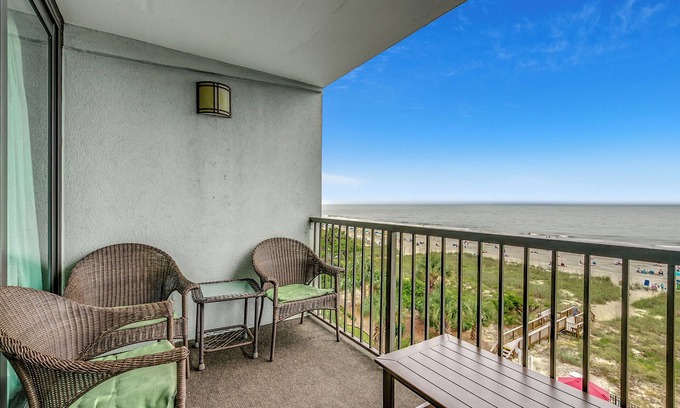 Myrtle Beach Condo | Luxury Oceanfront Three Bedroom Two Bath Condo at Carolina Dunes! (4th Floor)