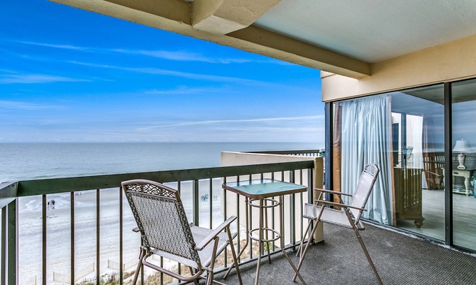 Myrtle Beach Condo | Luxury Oceanfront top floor Penthouse w/4 Balconies-by Luxury Beach Rentals!