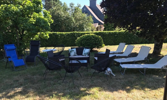 Vannes House | Luxury Peaceful 16 Persons Large House Big Garden Near Beach