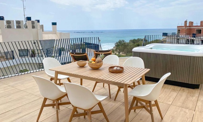Villajoyosa Apartment | Luxury Penthouse Allonbay Village & SPA