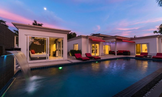 Nong Prue Villa | Luxury Pool Villa 54 4BR 8-10 persons