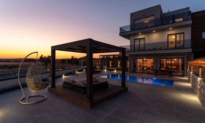 Lahania Villa | Luxury Rhodes Villa | 3 Bedrooms | Villa 6.3 | Great Sea Views | Jacuzzi |.