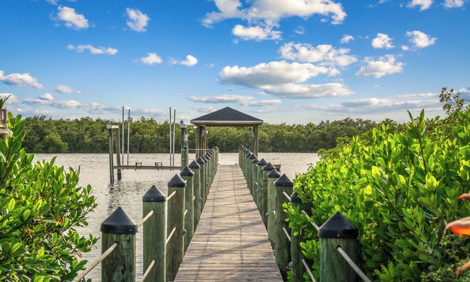 Wilbur-By-The-Sea House | Luxury Riverfront Oasis | Dock, Pool & Walk to Beach