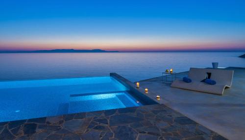 Stavros Villa | Luxury seafront design villa Kyma in Tersanas Owner listing