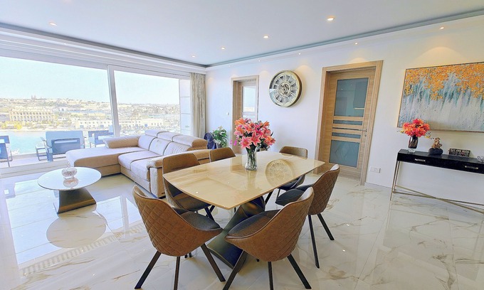 Sliema Apartment | Luxury Seafront Haven in Sliema, Malta