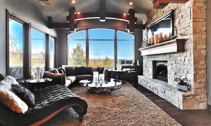 Deer Valley Ski Chalet | LUXURY SKI CHATEAU, PROFESSIONAL DECOR, FABULOUS VIEWS, SLEEPS 17 IN COMFY BEDS!