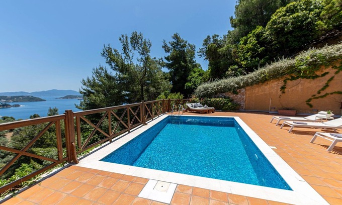 Katsarou Villa | Luxury Skiathos Villa | 2 Bedrooms | Villa Europa | Private Pool | Vasilias