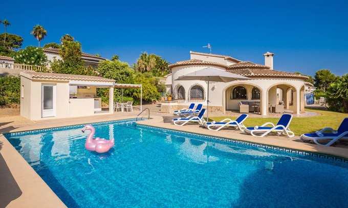 Javea Villa | Luxury stay: villa with pool, jacuzzi, sauna, sea view and WiFi