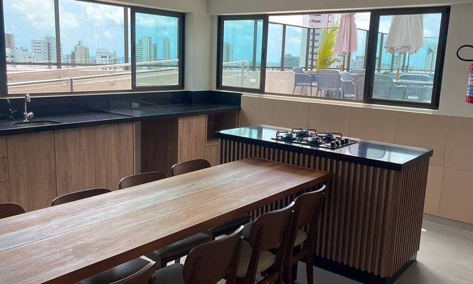 Boa Viagem Apartment | Luxury studio Allure Boa Viagem 1102, comfort and sophistication