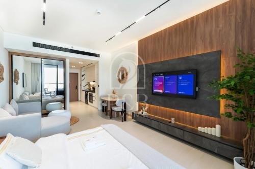 Madinat Zayed Apartment | Luxury Studio with Canal Views Trillionaire Residences