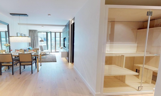 Timmendorfer Strand Apartment | Luxury vacation apartment 2.03 with balcony & sauna in Timmendorfer Strand - close to the beach